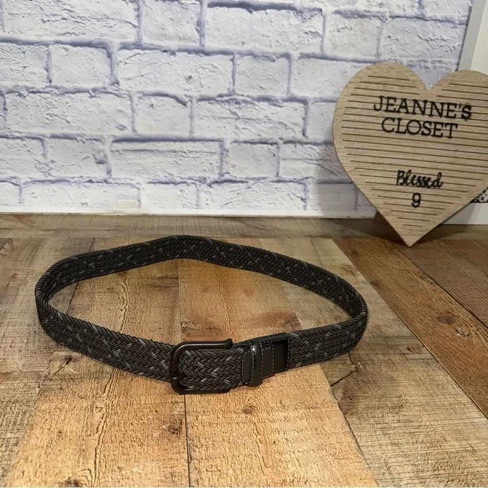 Danbury braided elastic stretch golf belt size M